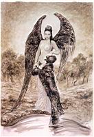 Luis Royo - Black Tarot - The Labyrinth Tarot, 65